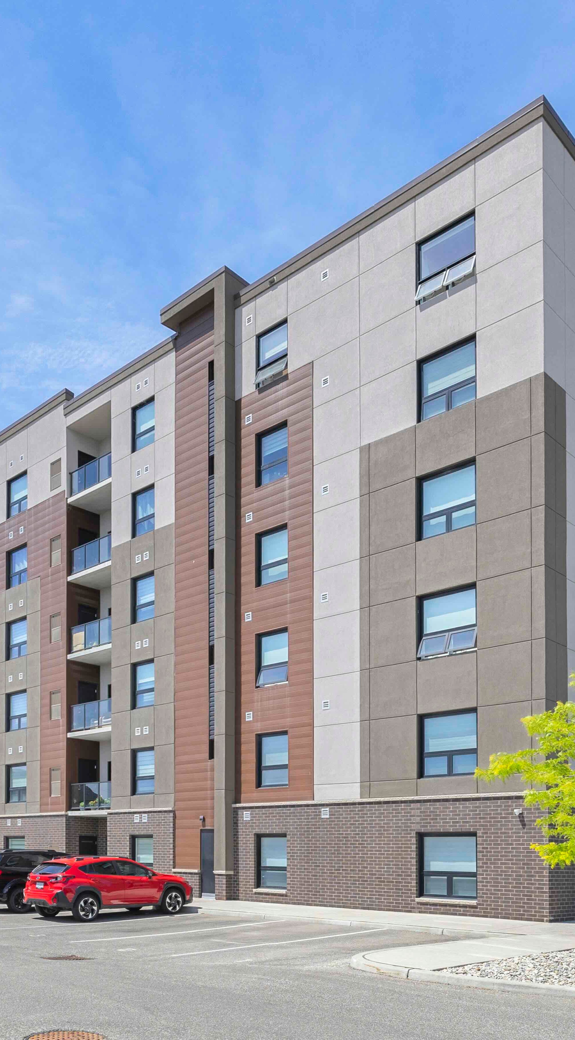 728 Brownstone - exterior view of the multi-storey residential building