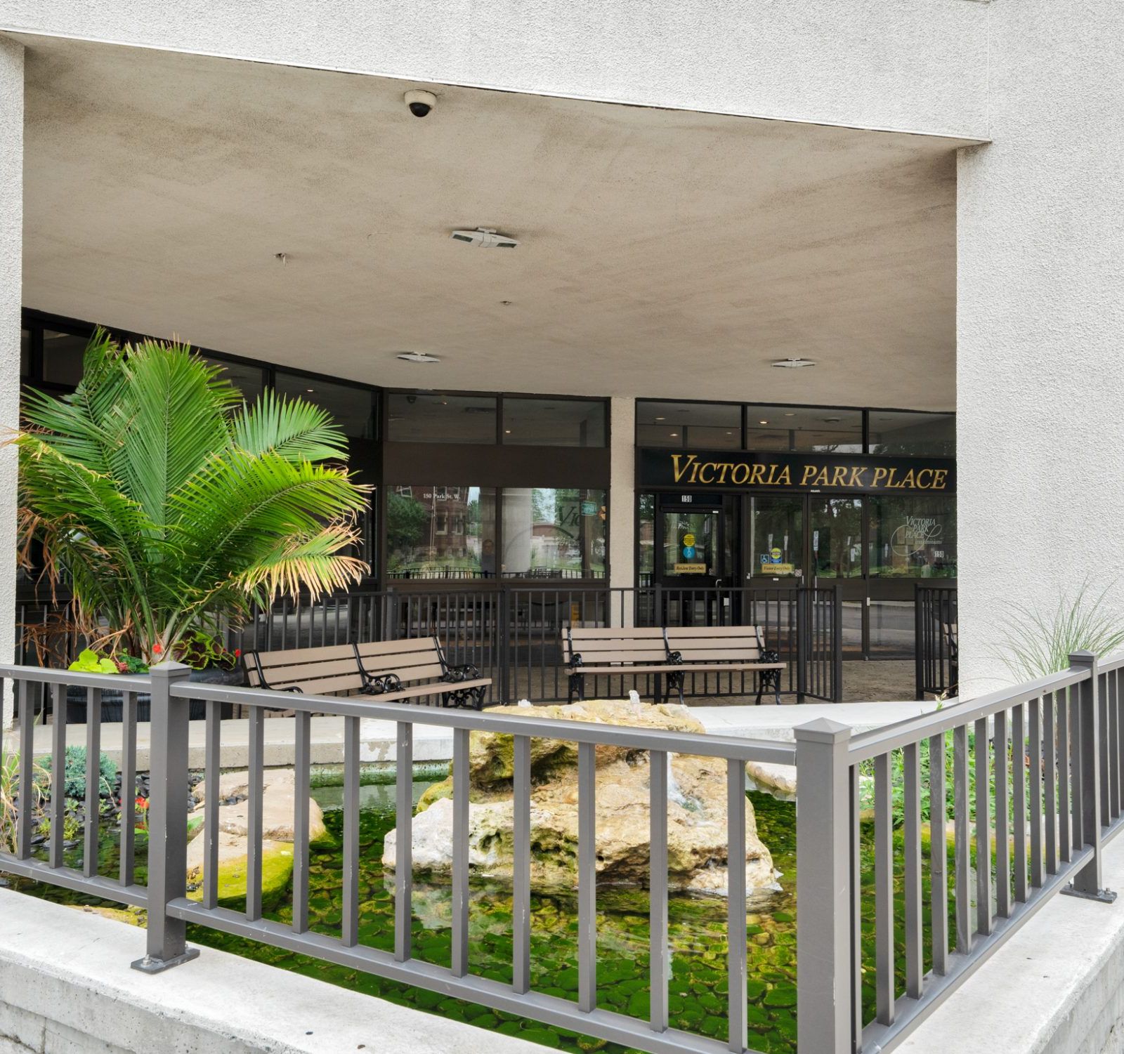 Building entrance